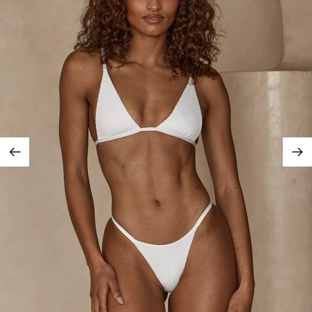 Monday Swimwear two-piece swimsuit.